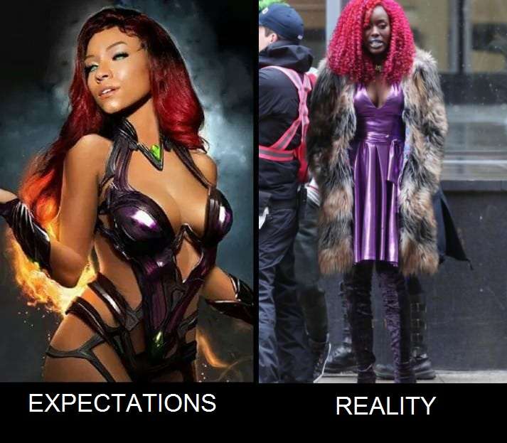 COMO LUCE STARFIRE EN LA NUEVA PELÍCULA
