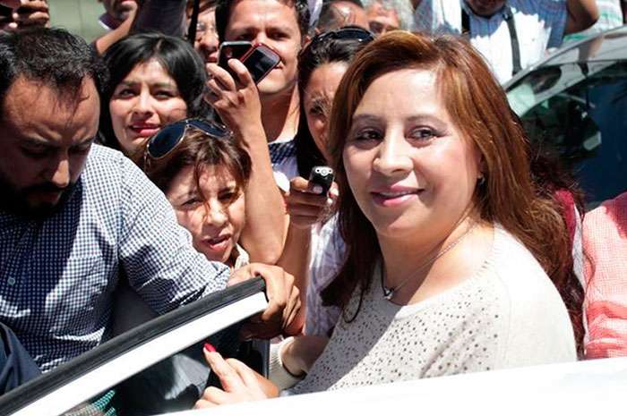 Mirna Hernández y Moisés Jiménez